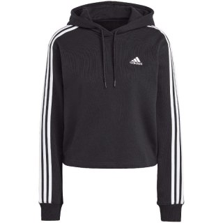 Bluza adidas Essentials 3-Stripes French Terry Crop Hoodie W IC8767