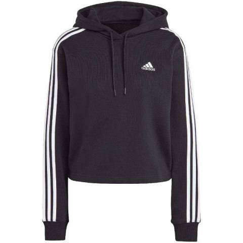 Bluza adidas Essentials 3-Stripes French Terry Crop Hoodie W IC8767