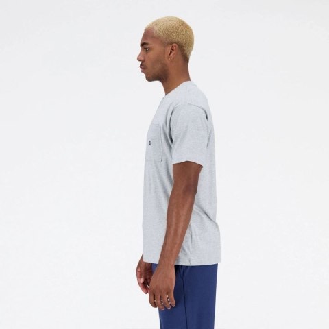 Koszulka New Balance t-shirt Essentials Reimagined Cott M MT31542AG