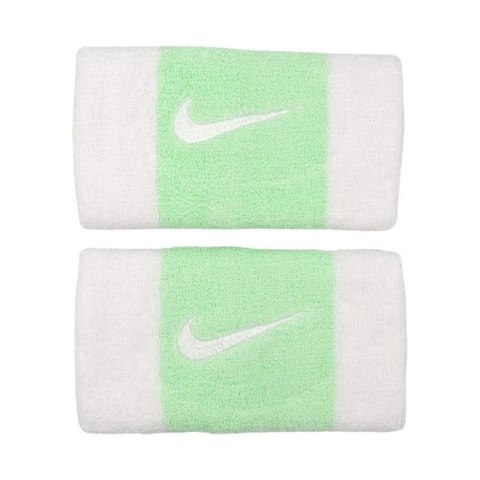 Frotki na nadgarstek Nike Swoosh Doublewide Wristbands 2 szt. N0001586117OS