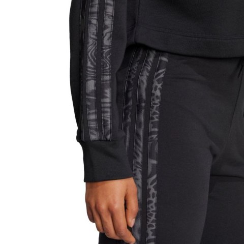 Bluza adidas Essentials 3 Stripes Print French Terry Hoodie W JC6244