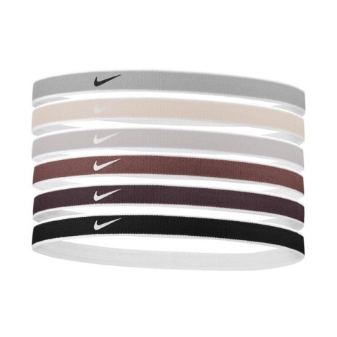 Opaska na włosy Nike Swoosh Sport HeadbandsS 6 pak Tipped 92800592027