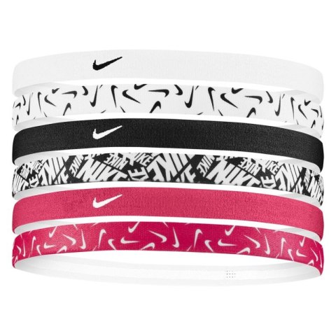 Opaski na włosy Nike Printed Headbands 6pak 92800618620