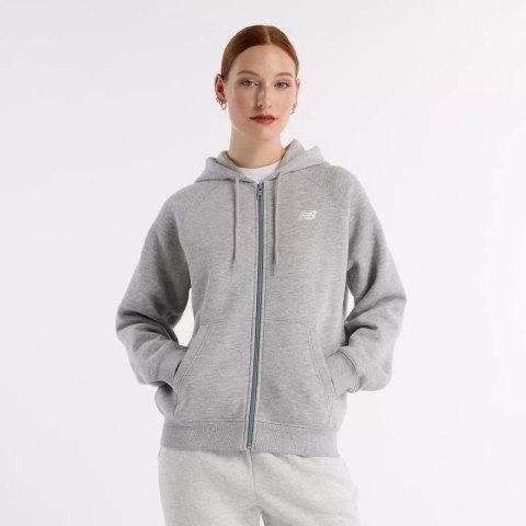 Bluza New Balance Sport Fleece Logo Full Zip W WJ43525AG