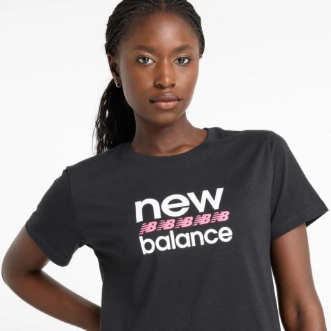 Koszulka New Balance Sport Graphic T-Shirt W WT51540BK