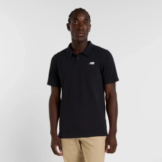 Koszulka New Balance Cotton Pique Polo M MT51519BK