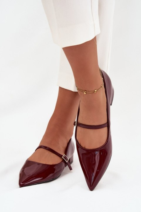 Baleriny Model Isvella QQ-269 Bordo - Step in style