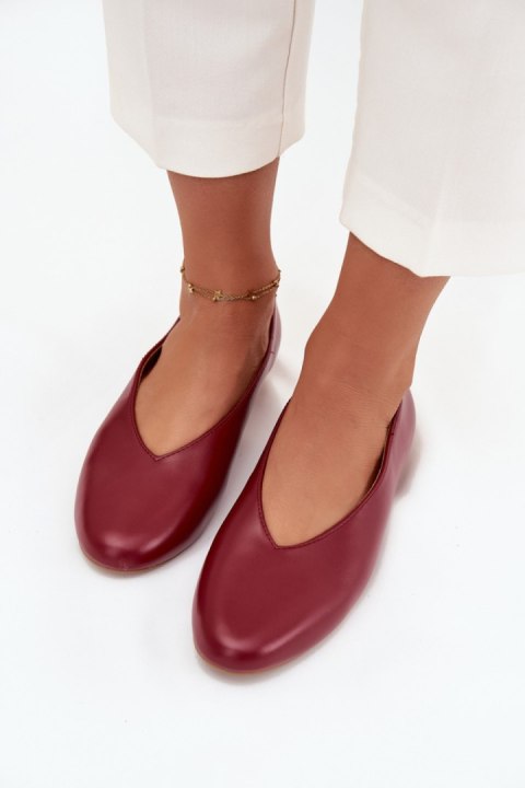 Baleriny Model Olyssia 5927 Bordo - Step in style