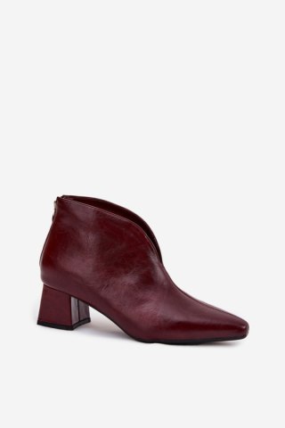Botki Model Rylina C-952 Bordo - Step in style