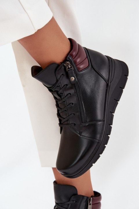 Botki Model Vinceza 39963 Black - Step in style