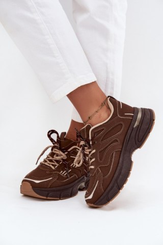 Buty Sportowe Model Annelie C3905 Czekolada - Step in style
