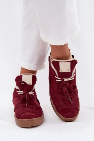 Buty Sportowe Model Solvia BL617P Bordo - Step in style