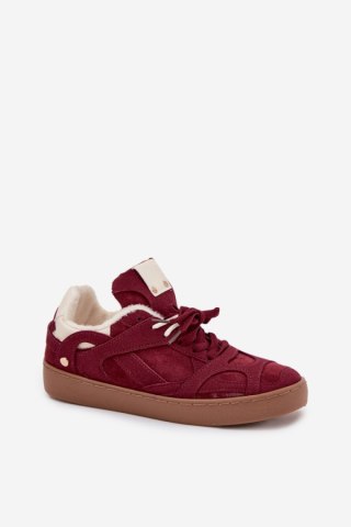 Buty Sportowe Model Solvia BL617P Bordo - Step in style