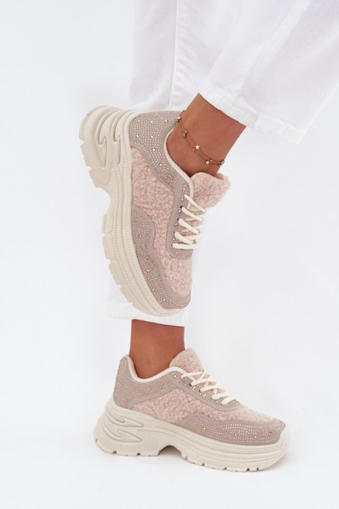 Buty Sportowe Model Zarika BL619P Light Beige - Step in style