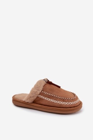 Kapcie Model Perivelle 608 Brown - Step in style