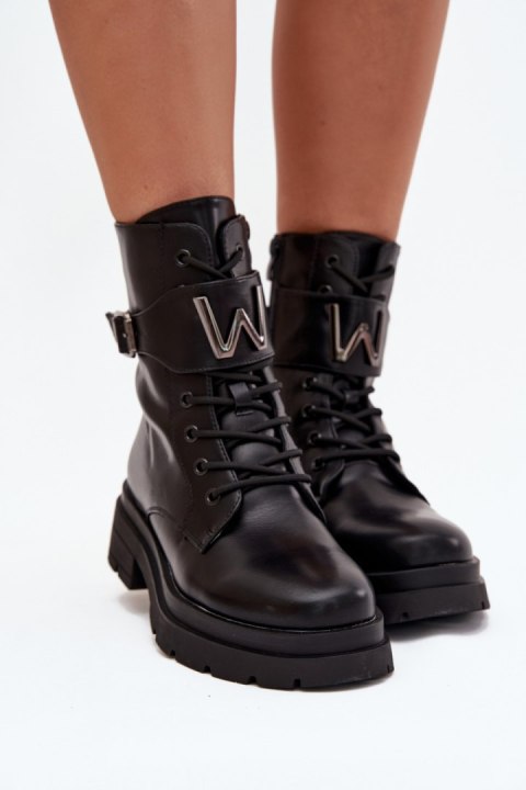 Workery Model Ylianne QH7816 Black - Step in style