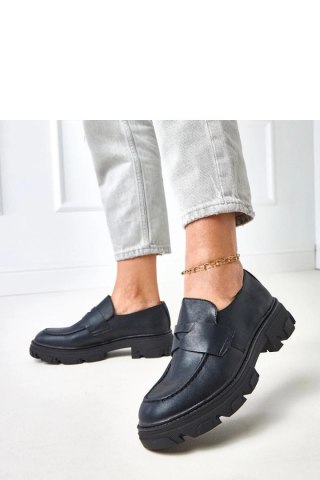 Mokasyny Model Kirna MP407-1 Black - Solea