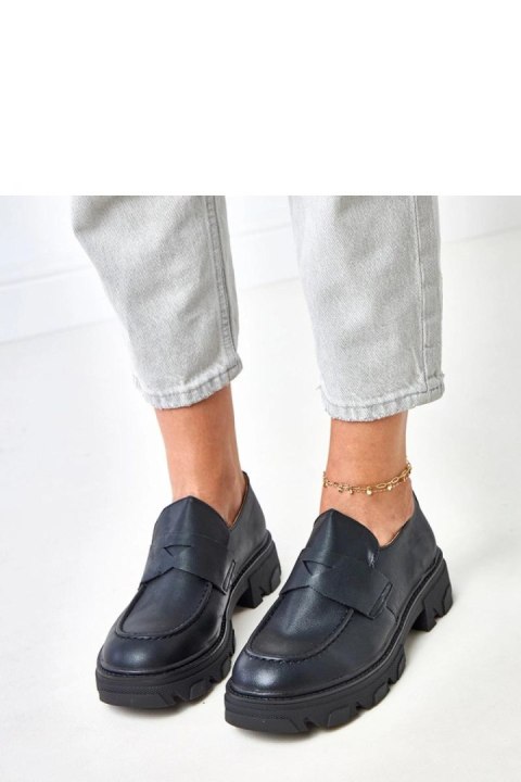 Mokasyny Model Kirna MP407-1 Black - Solea
