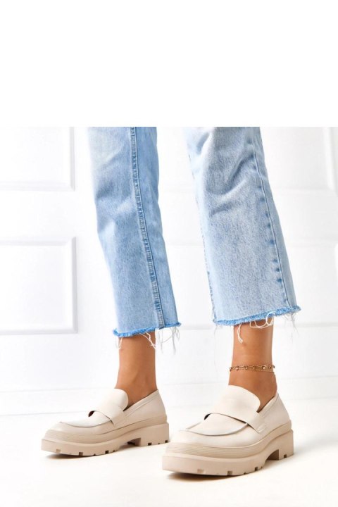 Mokasyny Model Seraphin MP405 Beige - Solea