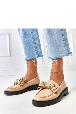 Mokasyny Model Teriwa G1770 Beige - Solea