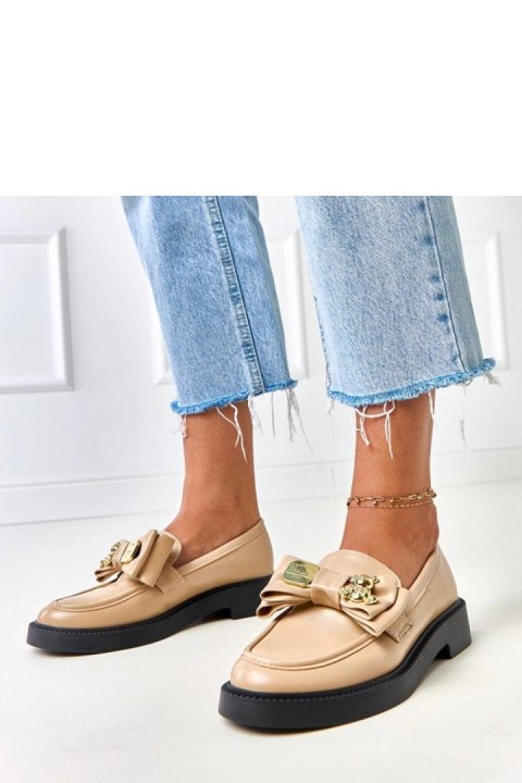 Mokasyny Model Teriwa G1770 Beige - Solea