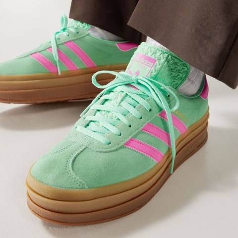 Adidas Gazelle Bold W- H06125, Zielony