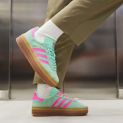 Adidas Gazelle Bold W- H06125, Zielony