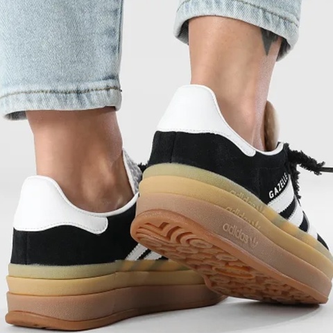Adidas Gazelle Bold W- IE0876, Czarny