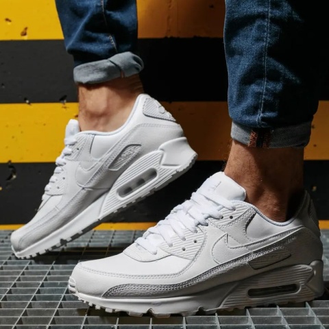 NIKE Air Max 90 LTR - CD6864-100, Biały