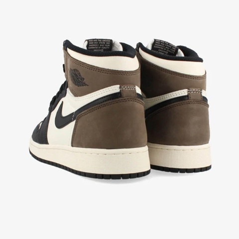 Air Jordan 1 Retro High OG -555088-105, Czarny Biały