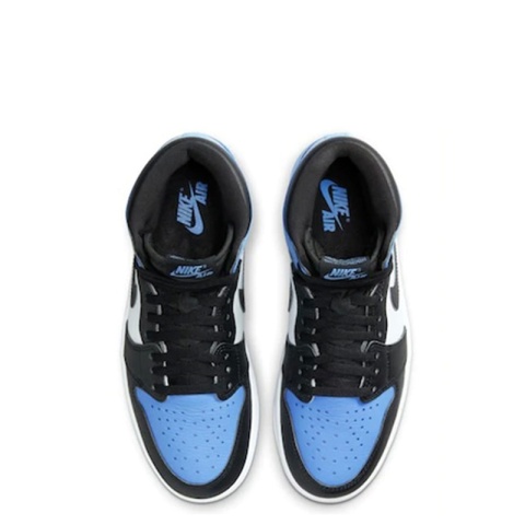 Air Jordan 1 Retro High OG-555088-134, Czarny Niebieski