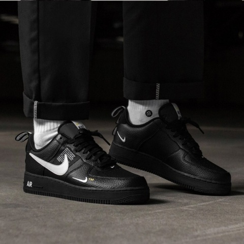 Nike Air Force 1 '07 LV8 Utility - AR1708-001, Czarny