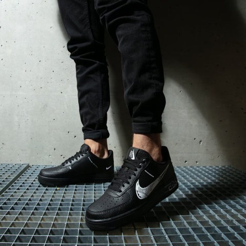 Nike Air Force 1 '07 LV8 Utility - AR1708-001, Czarny