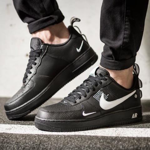 Nike Air Force 1 '07 LV8 Utility - AR1708-001, Czarny