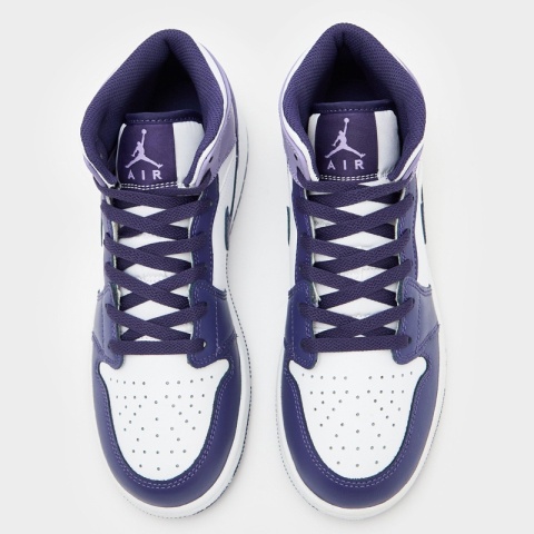 Nike Air Jordan 1 Mid -DQ8423-515, Fioletowy Biały