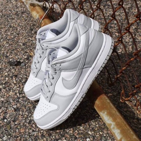 Nike Dunk Low -HF5441-105, Biały Szary