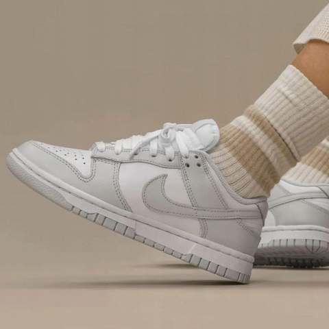Nike Dunk Low -HF5441-105, Biały Szary