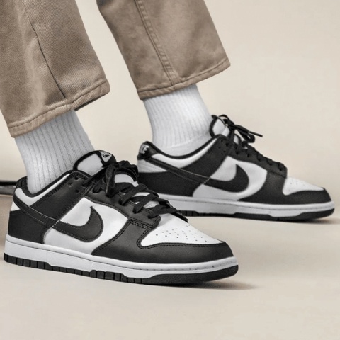 Nike Dunk Low Panda - DD1503-101, Biały Czarny