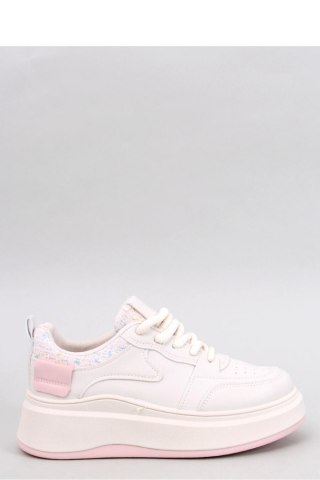 Sneakersy damskie pastelowe MOTIMES BEIGE PINK - Inello