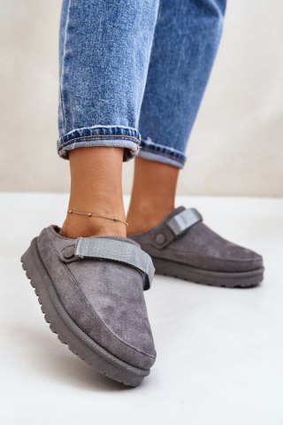 Kapcie Model Azida YY-12 Grey - Step in style