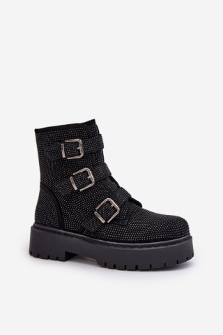 Botki Model Ciascia HB-277 Black - Step in style