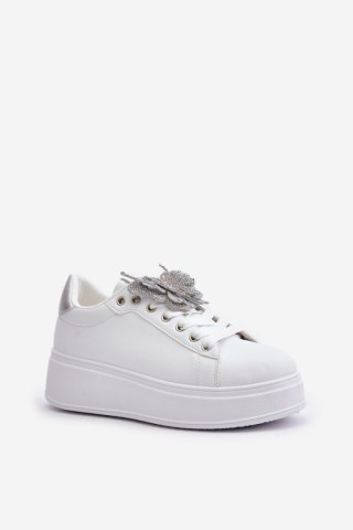 Buty Sportowe Model Naritevia YY-23 White/Silver - Step in style