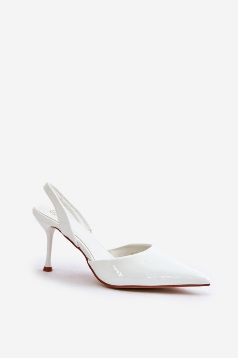 Szpilki Model Emmizola SQC-128 White - Step in style