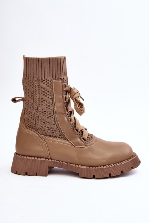 Botki Model Gentiana 8573A Brown - Step in style