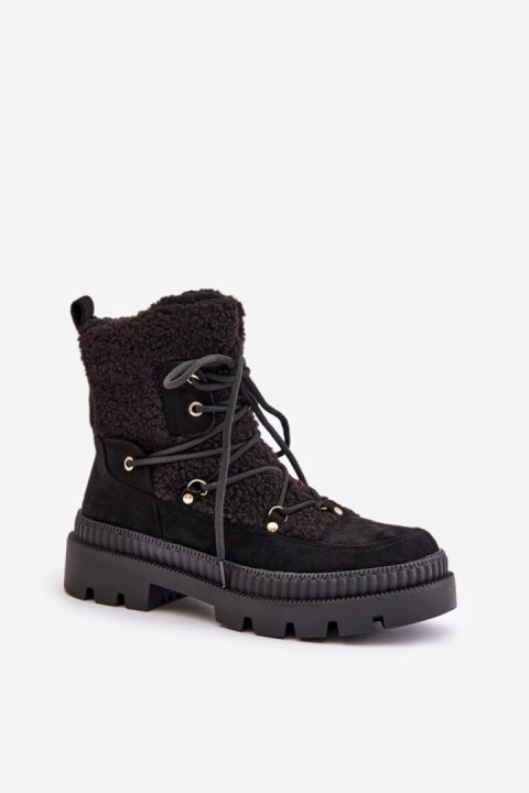 Botki Model Merilana A8902 Black - Step in style Botki Model Merilana A8902 Black - Step in style
