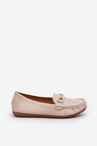 Mokasyny Model Ainslee NN22-986 Beige - Step in style