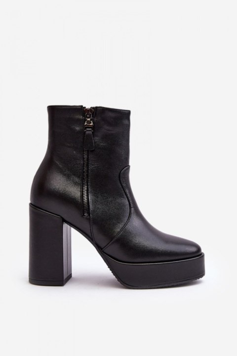 Botki Model Laura Messi 2690/100 Black - Step in style