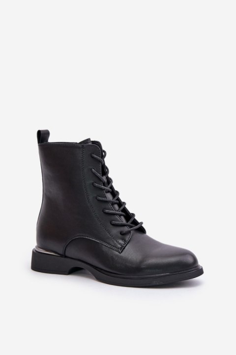 Botki Model Vinceza 66691 Black - Step in style