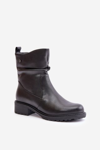 Botki Model Vinceza 66714 Black - Step in style