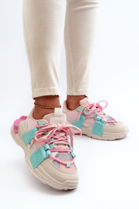 Buty Sportowe Model Chillout! BL357P Pink/Mint - Step in style